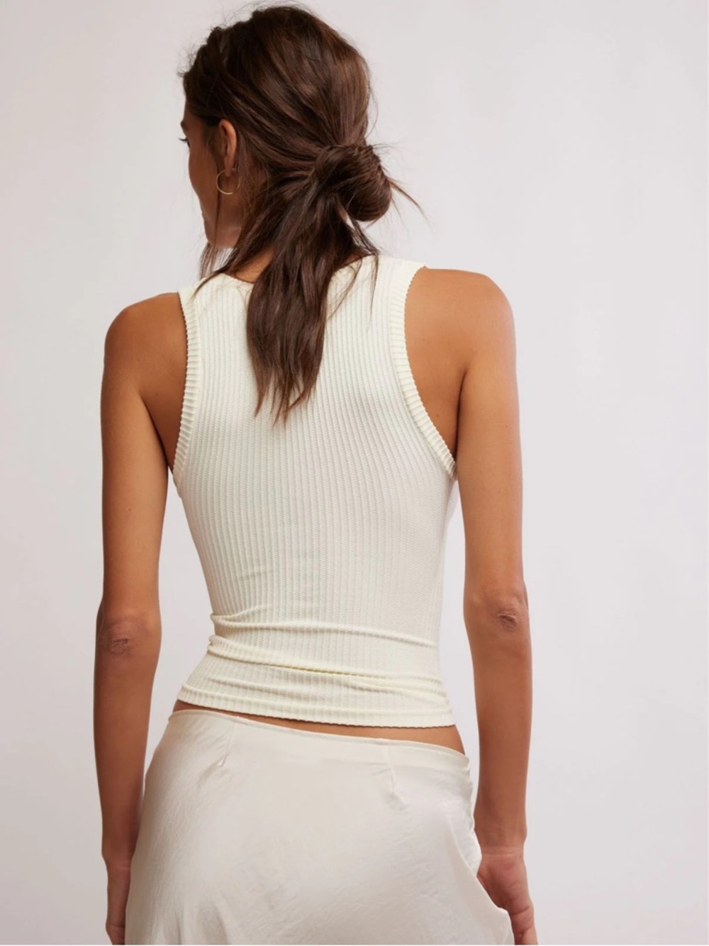 Free People Clean Slate Ribbed Tank Top - Picture 4 of 7